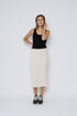 Erin-Luxe Fleece Midi Skirt